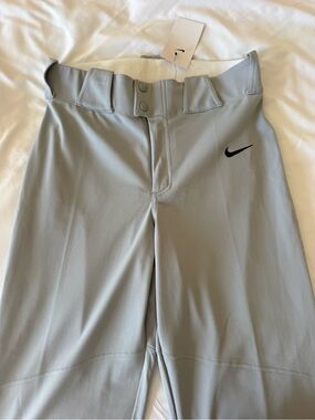 NWT Nike Gray Baseball Pants Size S